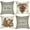 Winter, variant on Hello Winter Pine Cone Decorative Throw Pillow Cover Set of 4, Let It Snow Wooden Christmas Tree Cushion Case Decor, Bow-Knot Berry Snowflake Pillowcase Decorations for Sofa Couch 18 x 18