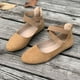 thumbnail image 2 of WILLBEST Sandalias De Piso Para Mujer Zapatos Casuales De Mujer Para Uso Diario Diseño Cómodo De Punta Cerrada Estilo Fácil De Poner Calzado Plano Versátil Para Vestidos Y Todas Las Estaciones, 2 of 5