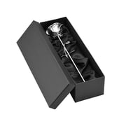 Rose Flower Keepsake Urn for Ashes Sympathy Gift Small Stainless Steel Urn Mini Cremation Urn Keepsake Rose for Sharing Human Ashes