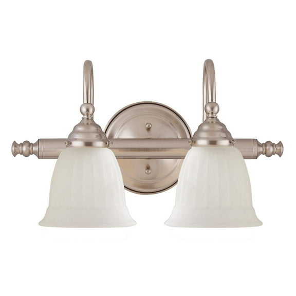 Satin Nickel Brunswick Vanity Light