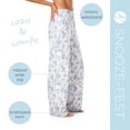 thumbnail image 3 of Hello Mello Snooze Fest Lounge Pajama Pants Soft Sleepwear Bottoms, Spill The Tea (Women's), 3 of 8