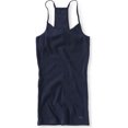 thumbnail image 1 of Aeropostale - Camiseta sin mangas con espalda cruzada para mujer, color azul, XS Aeropostale  Camiseta sin mangas, 1 of 1