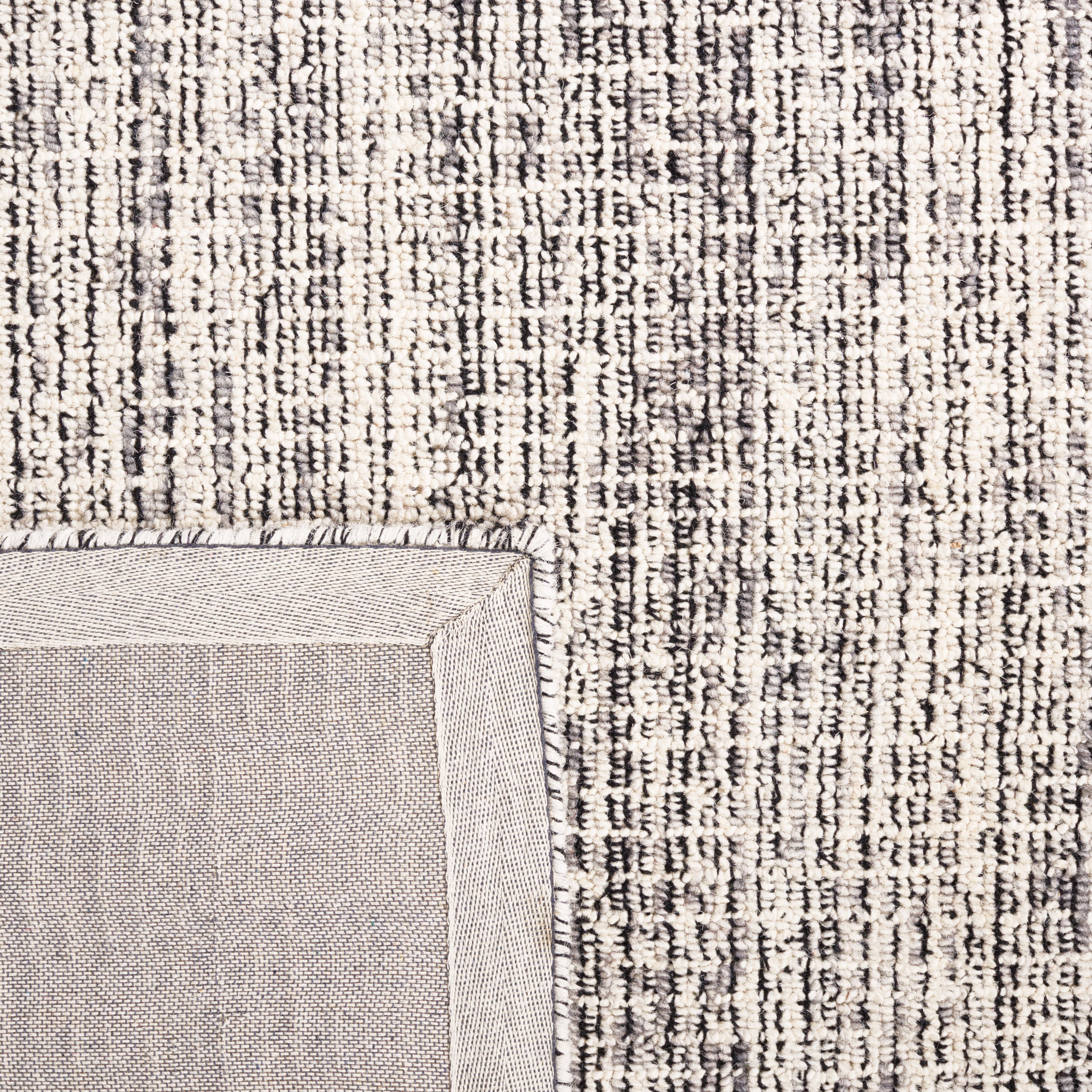 SAFAVIEH Abstract Salem Striped Area Rug, Black/Gray, 8' x 10'