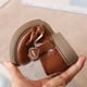 thumbnail image 2 of Zapatos de princesa con lazo para niñas, zapatos de cuero pequeños con suela suave para primavera, zapatos individuales para niños pequeños y grandes, 2 of 3
