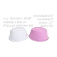 thumbnail image 2 of KitchenDance Disposable Aluminum 4 oz. Ramekins- Pack of 1, 2 of 2