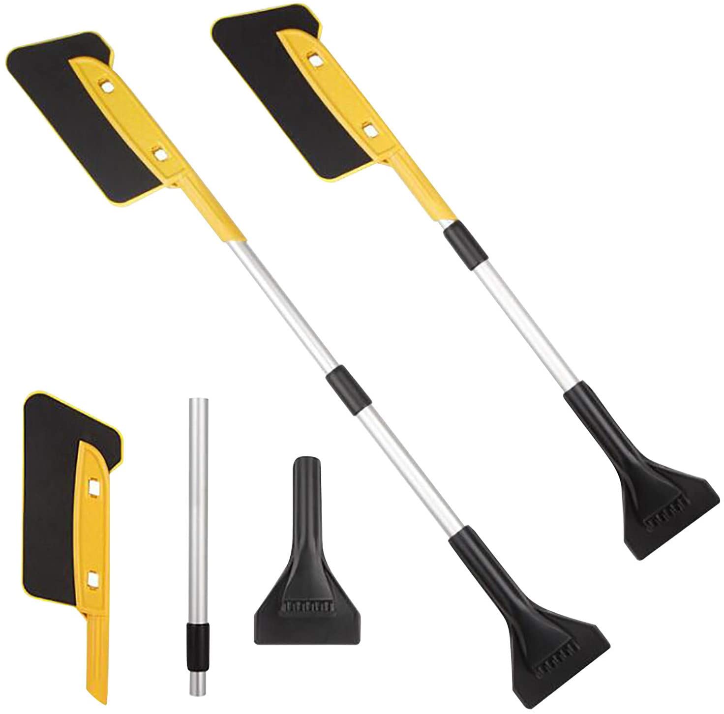 Car Portable Multifunctional Snow Shovel Long Rod Deicing Ice Sweep