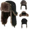 thumbnail image 2 of Gorro de cazador Unisex cálido para hombre y mujer, gorro de aviador con orejeras para soldado, gorro de esquí con solapas de invierno, nuevos gorros de bombardero., 2 of 5
