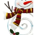 thumbnail image 3 of Evergreen 34"H Snowman Chasing Light Solar Garden Stake, Snowman, 3 of 4