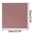 thumbnail image 2 of Bufandas de mujer de 70 cm, pañuelo cuadrado puro de Color liso liso, pañuelo para el cuello, pañuelo para el cuello Rosa empolvado 70x70cm/27.56x27.56"(LxW), 2 of 5