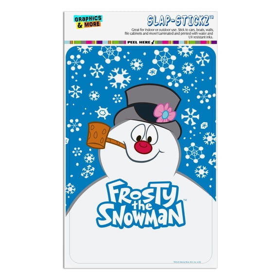 Frosty the Snowman Snowing Home Business Office Sign