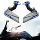 thumbnail image 5 of Deflector de mano para motocicleta, protector de parabrisas, protector universal Azul, 5 of 8