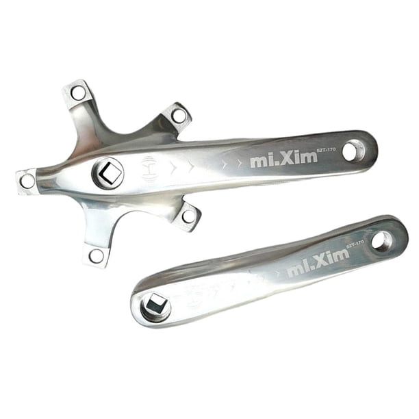 Juego de bielas y bielas ligeras de aleación de aluminio para bicicleta 130BCD, piezas de reparación de s de biela izquierda y derecha para bicic