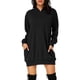 thumbnail image 2 of Sudadera con capucha para mujer, de algodón, de manga larga, para invierno, informal, con bolsillos (M), 2 of 5