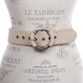 thumbnail image 3 of Women's 1 7/8" Lace Edged Braided Cow Suede Leather Round Belt, 3 of 4