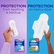 Always Daily Protect Panty Liners, Regular Length, Unscented, 48 Count