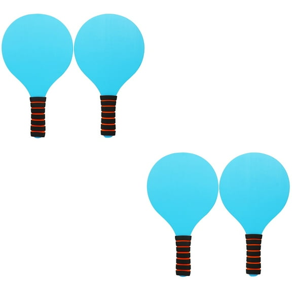 2 Pairs Wooden Badminton Racket Racquet Sports Child