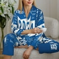 thumbnail image 6 of Hirioo Happy New Year 2024 (4) for Women's Pajama Sets 2 Piece Pjs Women's Long-Sleeved Pajama Set Button Down Sleepwear,S-XXL-XX-Large, 6 of 7
