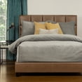 thumbnail image 4 of SIScovers Mixology Padma 6-piece Bed Cap Comforter Set with Sewn Corners Smoke Queen 6 Piece Modern & Contemporary, Casual, Mid-Century Modern, 4 of 5