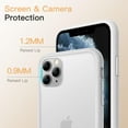 thumbnail image 6 of JETech Matte Case for iPhone 11 Pro 5.8-Inch, Shockproof Military Grade Drop Protection, Frosted Translucent Back Phone Cover, Anti-Fingerprint (Gray), 6 of 6