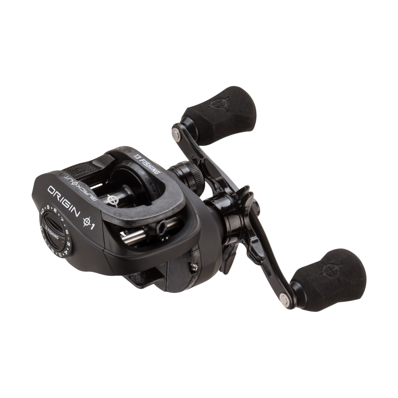 13 fishing origin tx 7.3 baitcast reel 7.3:1 Gear Ratio Right Hand Saltwater Baitcasting Fishing Sporting Goods The second generation of one of the most capable saltwater baitcasters ever produced 13 Fishing Ocrm8.1-rh Origin Chrome