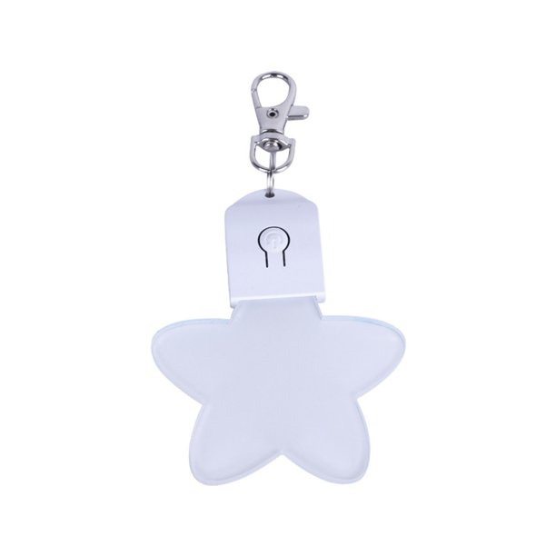 Luz nocturna LED portátil en forma de corazón, lámpara colgante recargable por USB, ideal para el bolso, acampadas, senderismo y paseos