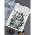 thumbnail image 3 of Retro Fun Santa Homeboy Xmas Tee, 3 of 4