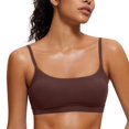 thumbnail image 1 of Sostén CRZ YOGA Butterluxe Deportivo Sin Aros con Relleno Taupe XL, 1 of 5