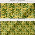 thumbnail image 2 of Soimoi Cotton Voile Fabric Stripe & Buttercup Floral Printed Fabric 1 Yard 42 Inch Wide, 2 of 7