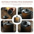 thumbnail image 6 of STRANDCHIC Black Ceramic Spice Canister and Easy to Clean Kitchen Seasoning, 6 of 6