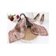 thumbnail image 5 of INSPIRAR CHIC Mujeres Leopardo 35" Grandes Pañuelos Cuadrados Chal de Satén Sedoso Bufanda para la Cabeza Pañuelo para el Cuello 90x90cm Rosa, 5 of 6