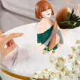 thumbnail image 3 of Jarrón de de niña dulce creativa, estatua de resina de escultura contenedor de para mesa interior al aire libre boda decoración Colco Estatuilla de niña, 3 of 8