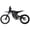 72V Black, variant on 79BIKE Falcon Pro High Power Electric Dirt Bike 10000W Peak 72V 35Ah Battery 56 MPH 75 Miles Range 19 Inch Wheels Monocoque Frame Off Road Motorcycle
