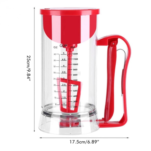 Dispenser Blender Machine,Kitchen Hand Held Electric Electric Pancake Batter Mixer Baking Tool Professional Grade