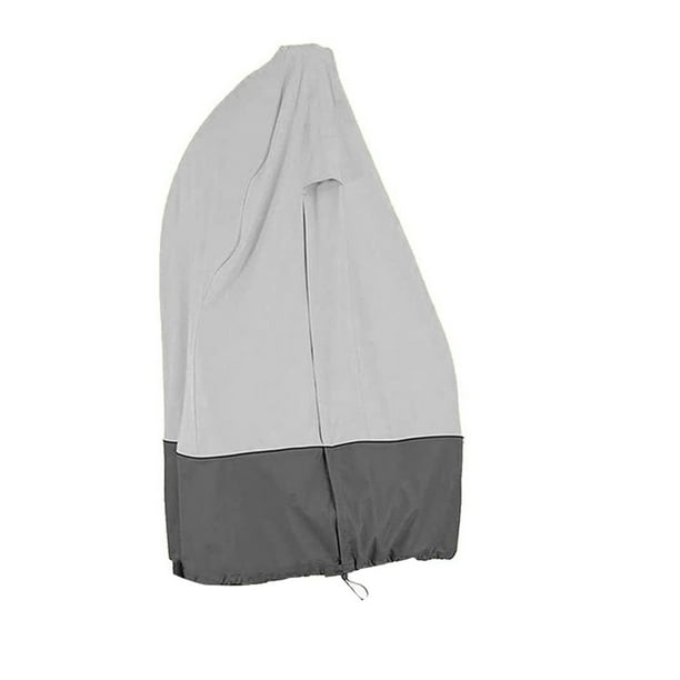 Kearding Funda multifuncional para columpio, protección versátil y práctica para muebles de exterior Jardín y Patio 2: gris + negro Otro