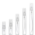 thumbnail image 1 of 50Pcs 3ml 5ml 7ml 10ml Portable Mini Rechargeable Verre Clair Vide Échantillon Flacons de Parfum Atomiseurs Cosmétiques Flacon Pulvérisateur Récipient pour Voyage Partie Doit Outils de Maquillage (10ml), 1 of 5