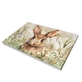 thumbnail image 2 of 12x18 inch Canvas Frameless Painting Prints Lovely Rabbits In The Grass,Indoor Children'S Room,Cafes,Bedroom Wall Art Decor Poster,For Rabbits Enthusiast Gift,Exquisite Rabbit Decor Paintings, 2 of 6