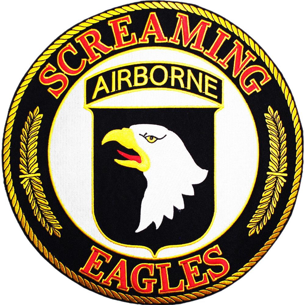 U.S. Army 101st Airborne Screaming Eagles Patch 10"