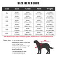thumbnail image 3 of Barhoo Stylish Dog Winter down Jacket Lightweight Puffer Coat Warm Thickened Pet Apparel Water Resistant Soft Comfortable Zipper Closure Reflective Vest for Cold Weather Walking Hiking Outdoor, 3 of 9