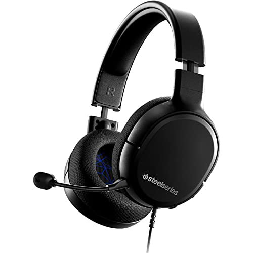 SteelSeries Arctis 1 Wired Gaming Headset - Detachable ClearCast Microphone - Lightweight Steel-Reinforced Headband - For PS4, PC, Xbox, Nintendo Switch and Lite, Mobile
