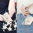 thumbnail image 5 of Pearl Flower Bifold Wallet Pearl Flower Wallet Ladies ID Wallet (Blue), 5 of 5