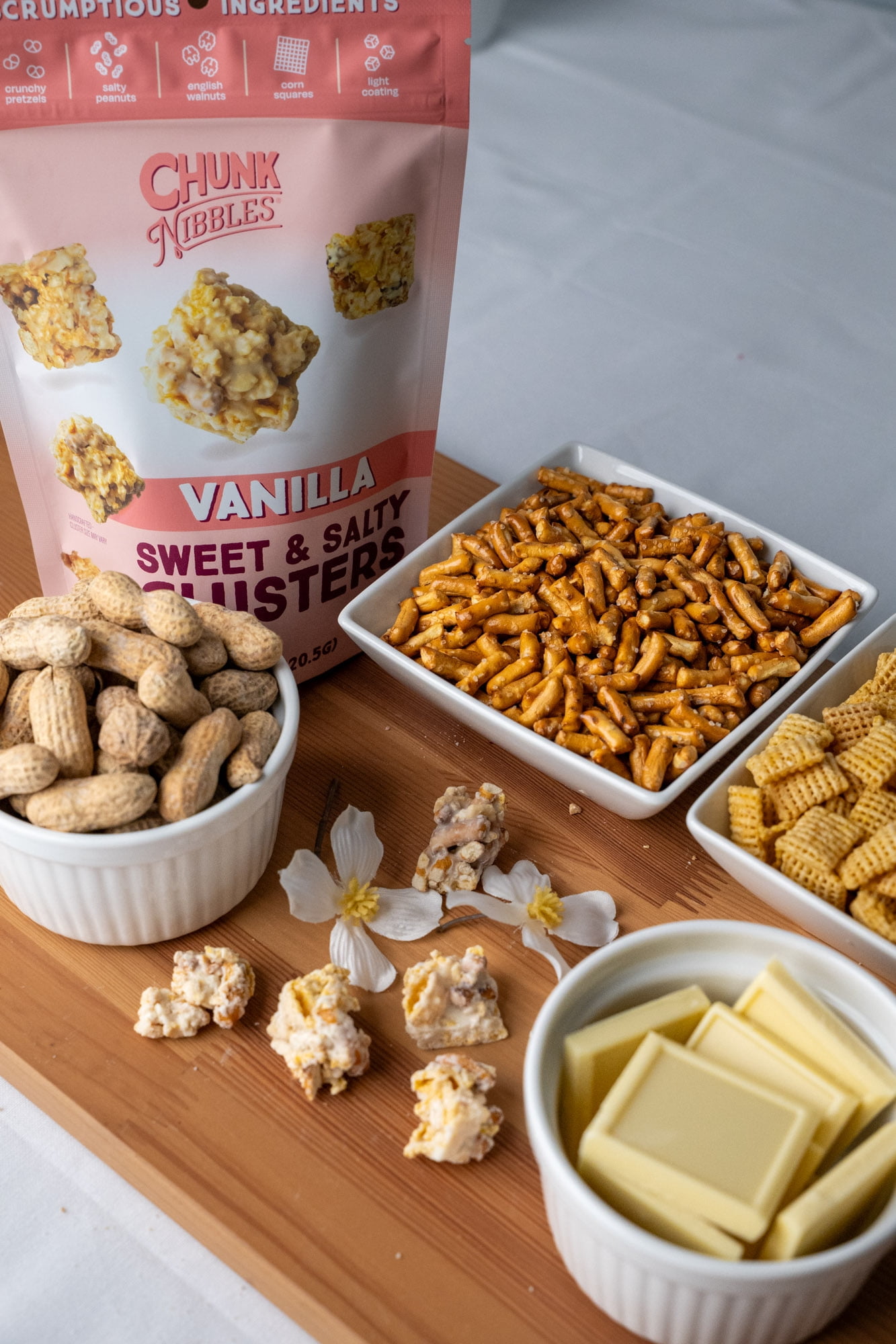 Vanilla / Original Chunk Nibbles Snack Clusters 3 Pack
