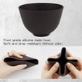 thumbnail image 3 of Juego de cuencos para mezclar mascarillas FERCAISH Silicone (4 piezas), color negro, 3 of 7
