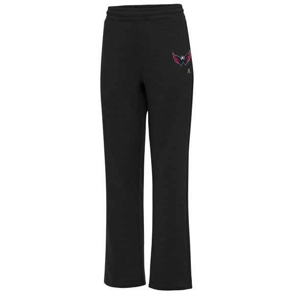 Women's Antigua Black Washington Capitals Victory Sweatpants