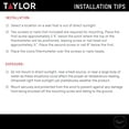 thumbnail image 6 of Taylor Precision Products Weather Thermometer, 6 of 12