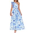 thumbnail image 1 of Vestido largo ZESICA 2025 Boho Floral sin mangas para mujer, 1 of 7