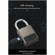 thumbnail image 2 of The Smart Portable Fingerprint Tuya APP Lock and USB Key Support Emergency Easy Installation (Gray), 2 of 5
