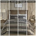 thumbnail image 2 of Woolrich WR14-1726 Winter Plains Quilt Mini Set Full/Queen Taupe,Full/Queen, 2 of 5
