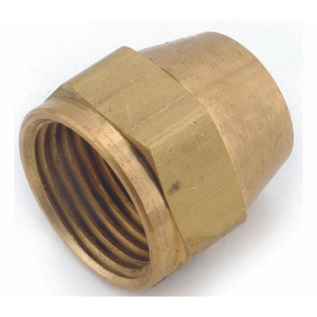 

Anderson Metal 754014-08 Short Nut 1/2 in Flare Brass (Case of 5)