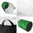 thumbnail image 2 of Cauagu Shiny round green sequins for Laundry Basket,Collapsible Organizer Basket for Storage Bin Toy Bins Gift Baskets Bedroom Clothes Children Nursery Hamper-Small, 2 of 6
