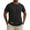 Black-short sleeve, variant on YFNNUP Big and Tall Mens T-Shirts Athletic Short Sleeve Shirt Lightweight Moisture Wicking Shirts Quick Dry Basic Top Gray M